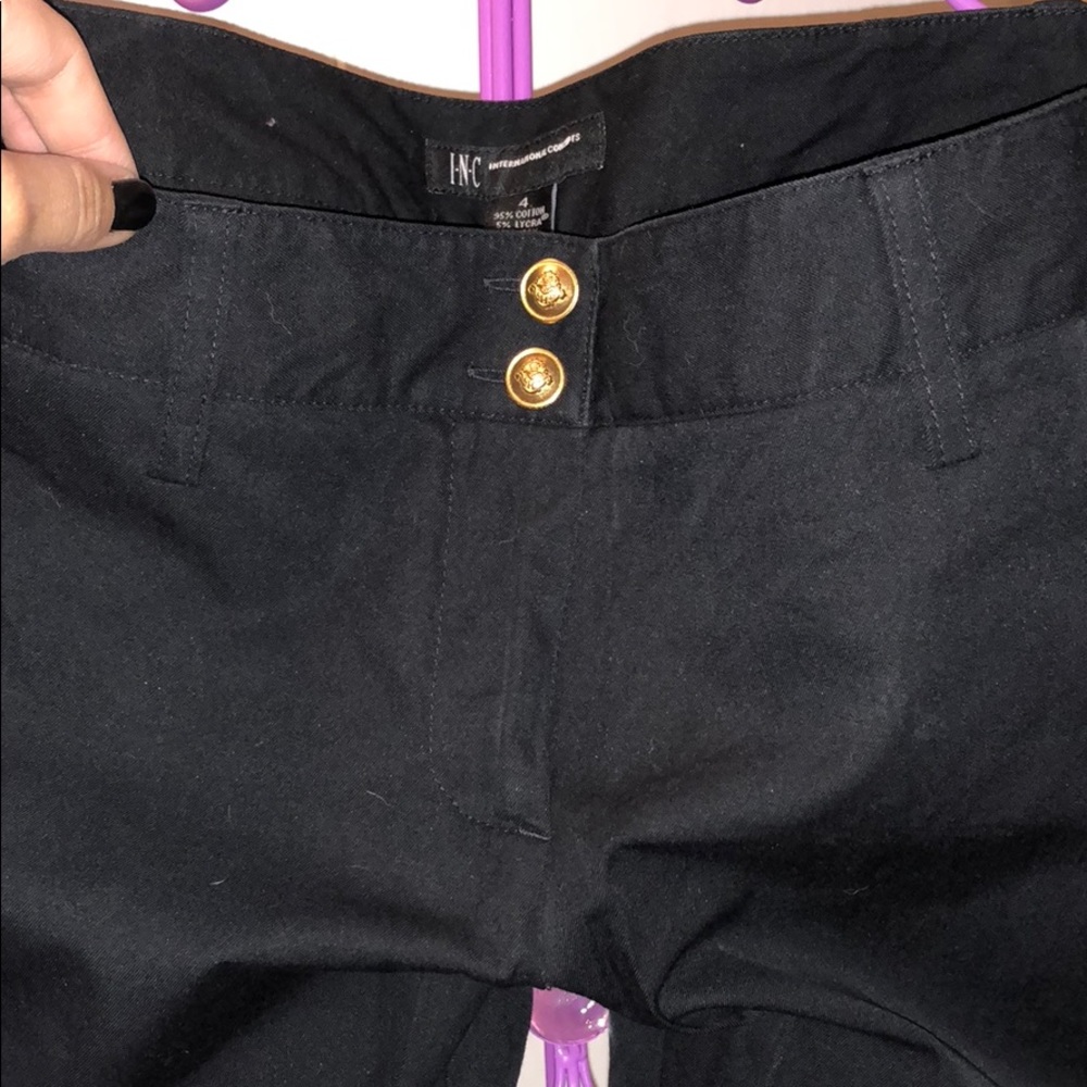 LAST CALL 9/11/22 - INC International black trousers